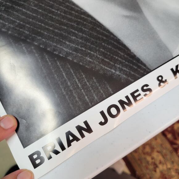 Rolling Stones Brian Jones & Keith Richards Hyde Park Apartment 1968 Poster - Picture 4 of 12